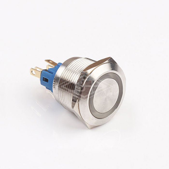 16MM dome button 6Pin screw terminal momentary metal push button switch