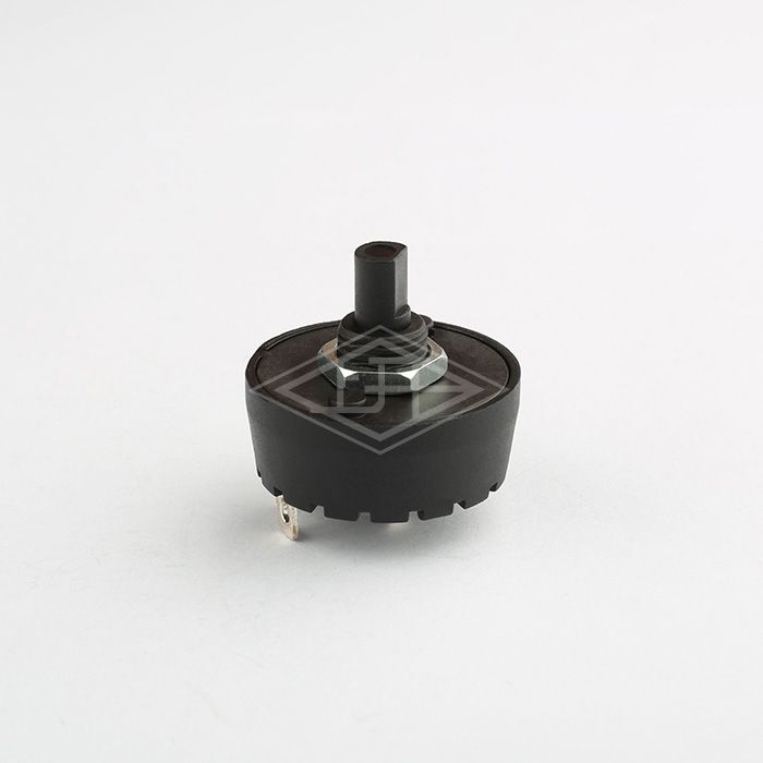T125 5 pin factory direct sales black single pole 4 gear momentary rotary switch
