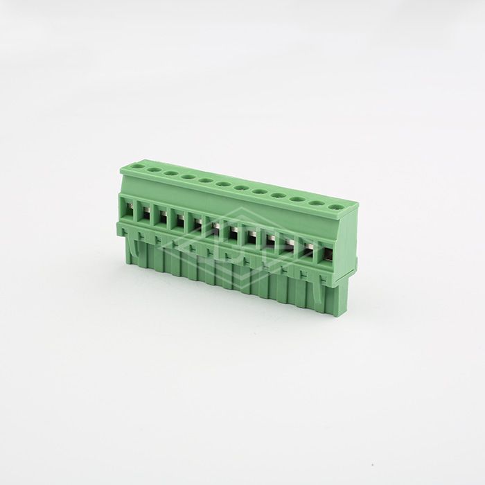 YC pluggable 6 pin female terminal connector block
