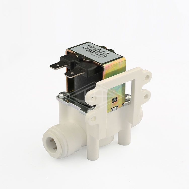 Factory supply 24vdc 3/8 inch quick connect normally closed inlet water solenoid valve