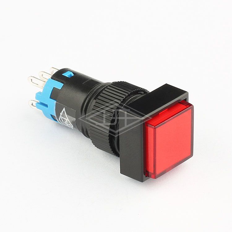 12mm illuminated panel push button switch