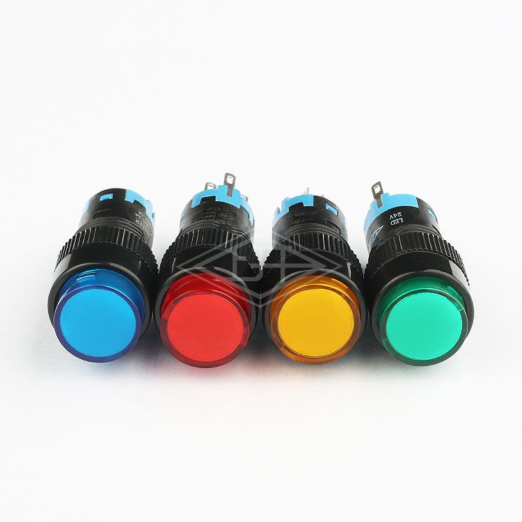 12mm 5pin push button switch led lighted self lcoking push button switch illuminated round green push button switch