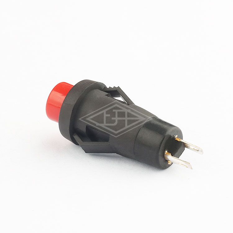 10mm 2 pin pushbutton switch momentary on-off push button switch spst normal on push button switch 1a 250v 1ec snap in push button switch