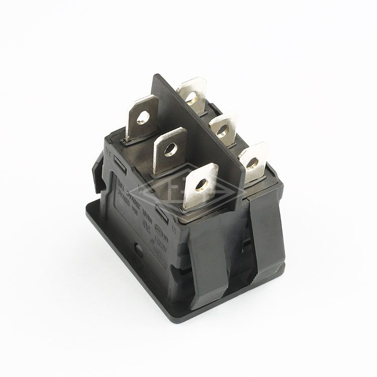 KCD1  6 pins DP-DT rocker switch