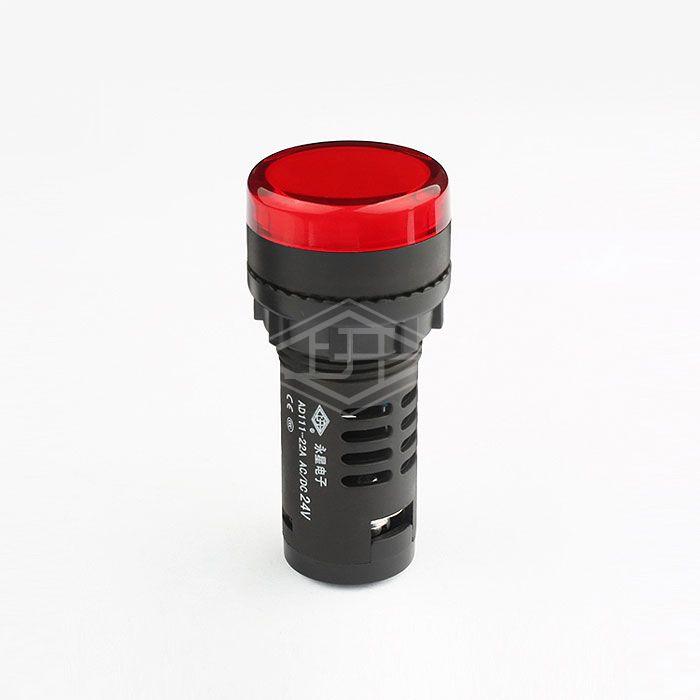 24vdc 22mm red illuminating pilot lamp led indicator light