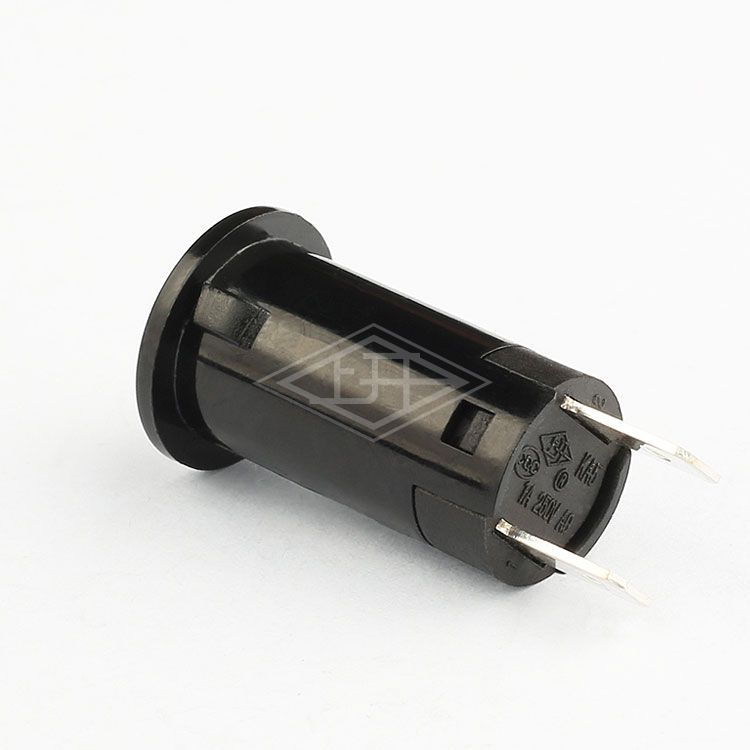 2 pin pushbutton switch 12mm1A 250vac mini switch push button plastic black normal on push button door switch