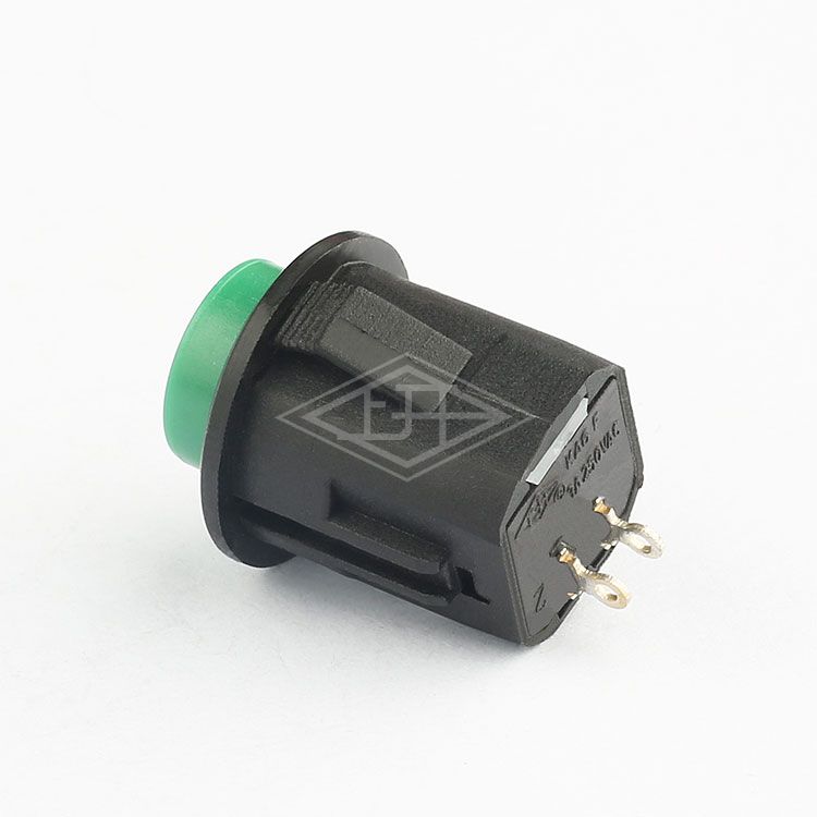 round 14mm pushbutton switch 2p 3A 250V AC sp switch push button momentary push button switch for baby stroller