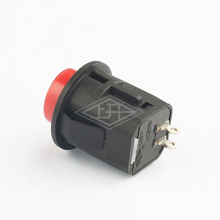 round 14mm pushbutton switch 2 pin 3A 250V AC switch push button self locking push button switch baby stroller