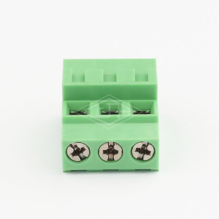 YB series screw terminal block 5mm 5.08mm plastic terminal connector