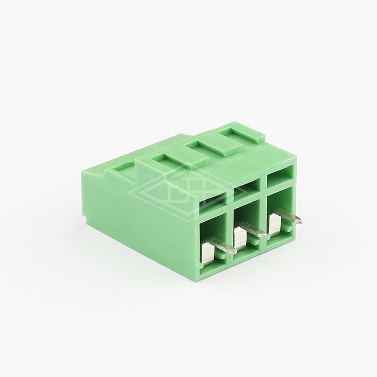 YB series screw terminal block 5mm 5.08mm plastic terminal connector