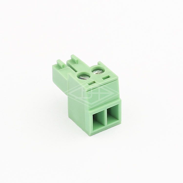 factory supplier fire resistant 2 pin wire connector screw terminal block
