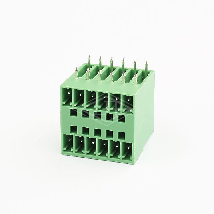 YB brass pa66 male and female pluggable terminal block