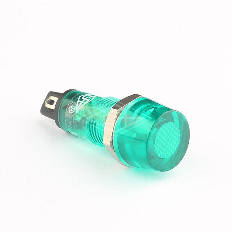 10mm green round mini led indicator light 12 volt led light