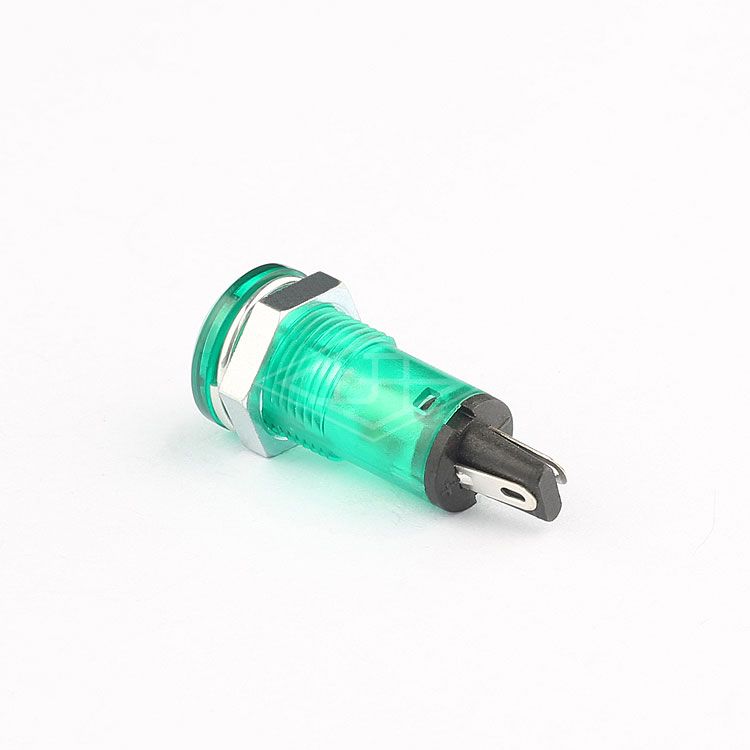 10mm green round mini led indicator light 12 volt led light