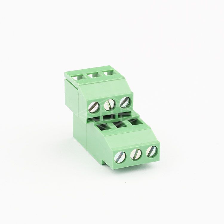 china factory supplier 6 pin plastic male female terminal block