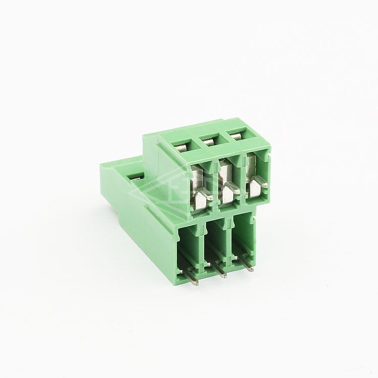 china factory supplier 6 pin plastic male female terminal block