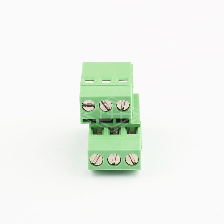 YB pin connectors square pluggable 5.08 pcb terminal block