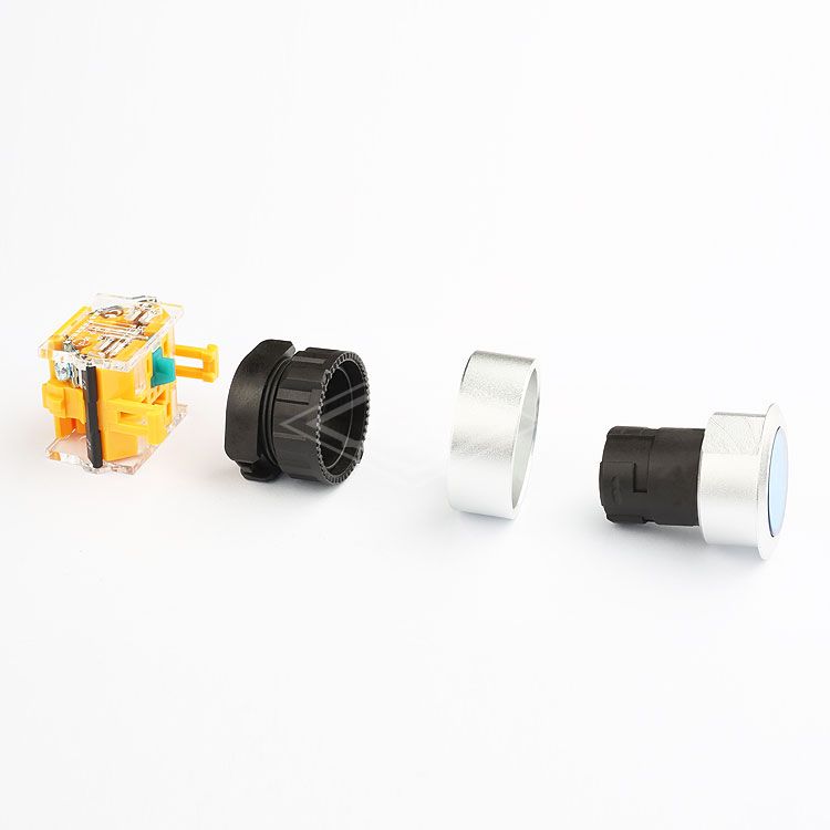 22mm momentary 10a 660vac switch push button