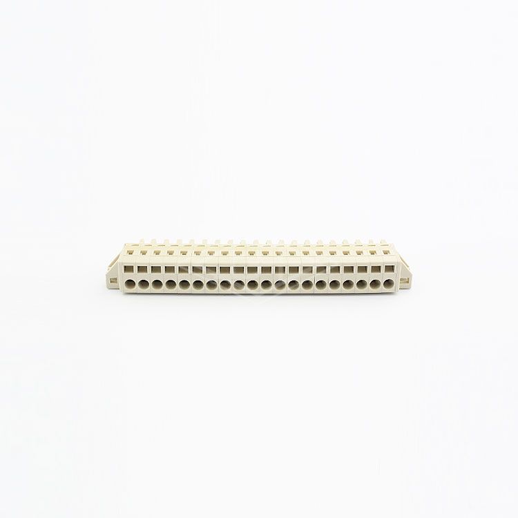 YC white  PCB pluggable 12 pin plastic terminal block