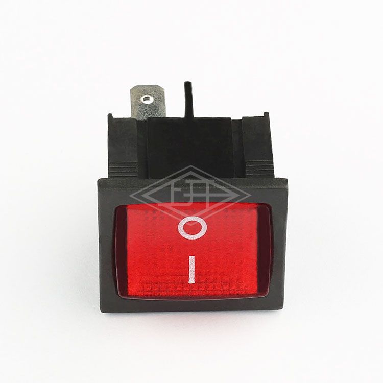 KCD5 DP-DT 250V on-off red 3 pins Rocker Switch