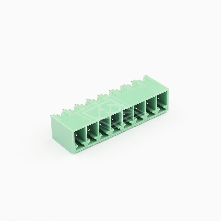 YE 8pin 12 volt dc  3.5mm 3.81mm male plastic terminal block connectors