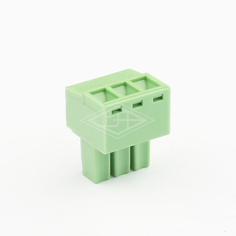 factory supplier YX  5.0mm 5.08mm 16a 300v male female plug in terminal block connectors
