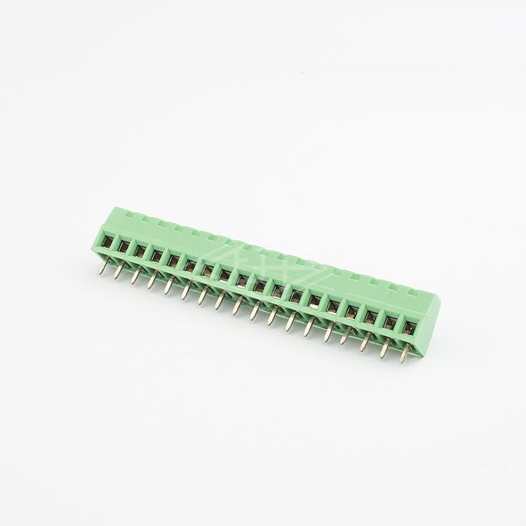 Connector screw terminal block male and female pluggable 5.00mm terminal block