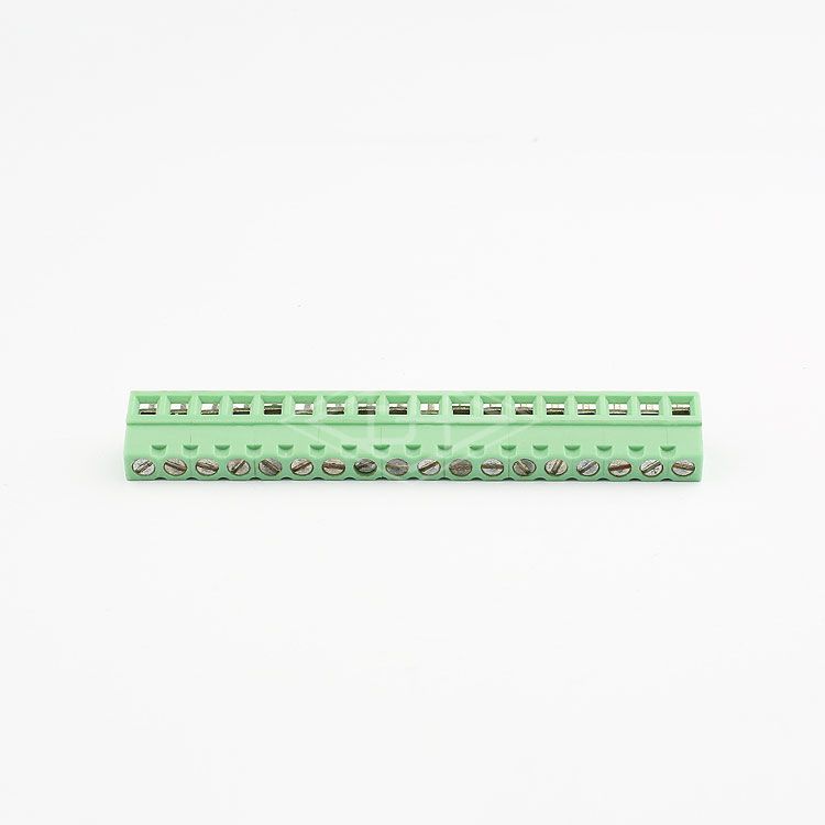 Connector screw terminal block male and female pluggable 5.00mm terminal block