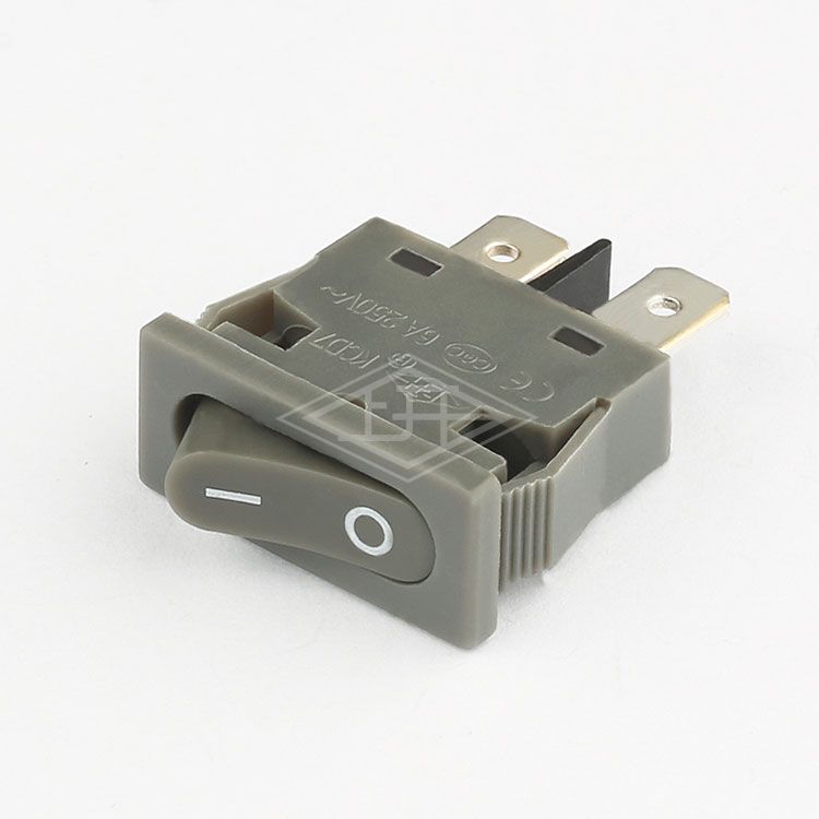 KCD7 2pins on off gray waterproof Rocker Switch