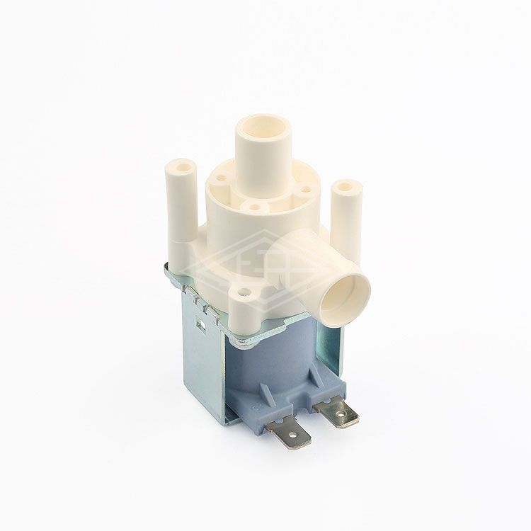straight type 2 way normally closed plastic water solenoid valve