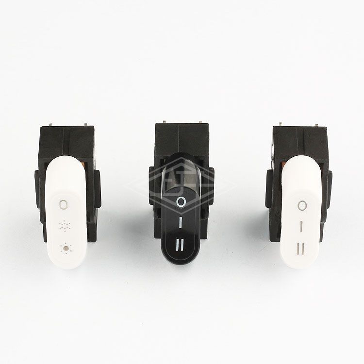 KCD11 Manufacturer directly SP-TT off-on-on black hair dryer rocker switch