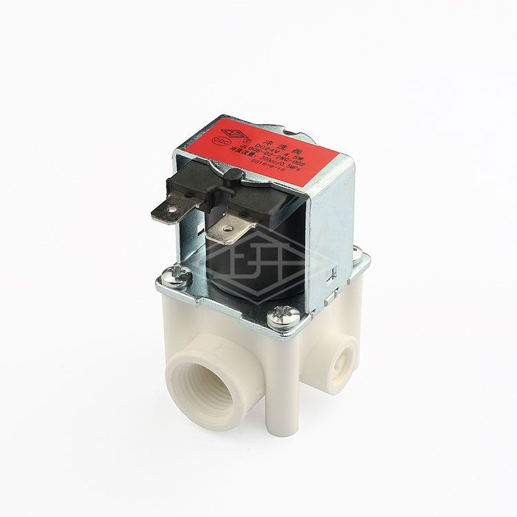 2 way normally closed 24vdc plastic waste water solenoid valve