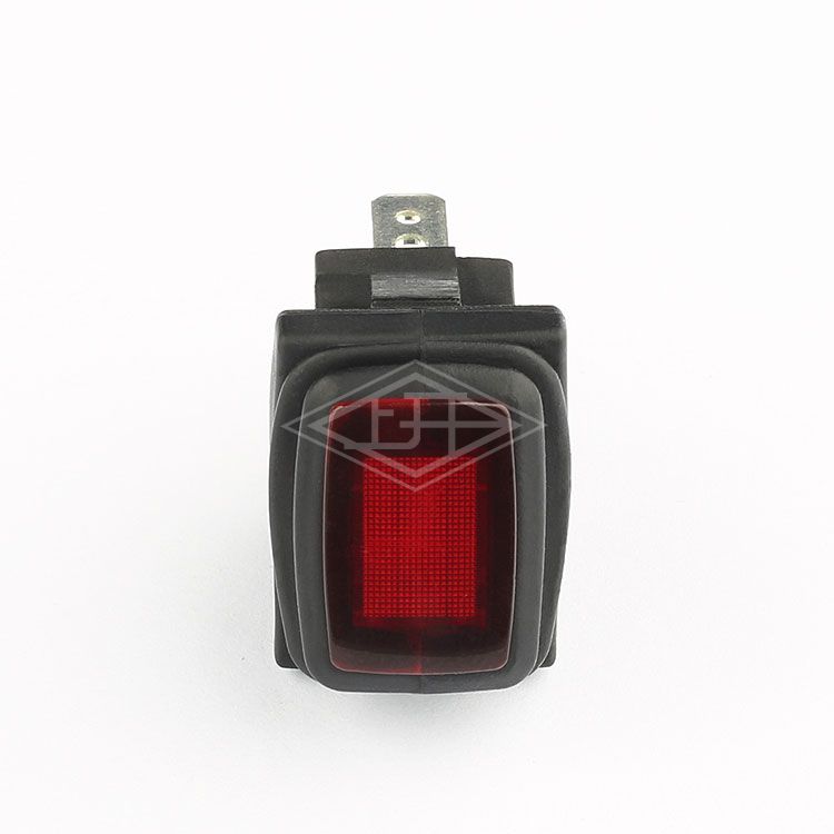 KCD3 3Pin SPDT On-Off IP65 Red Sealed Waterproof Rocker Switch