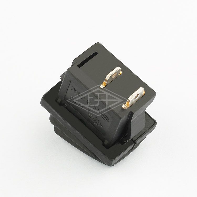 KCD3 10A 250v AC T105 Black Miniature On Off Waterproof Rocker Switch