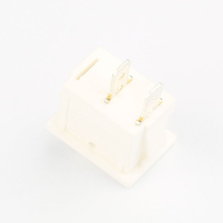 KCD3 Arc-shaped 2pins on off blue rocker switch